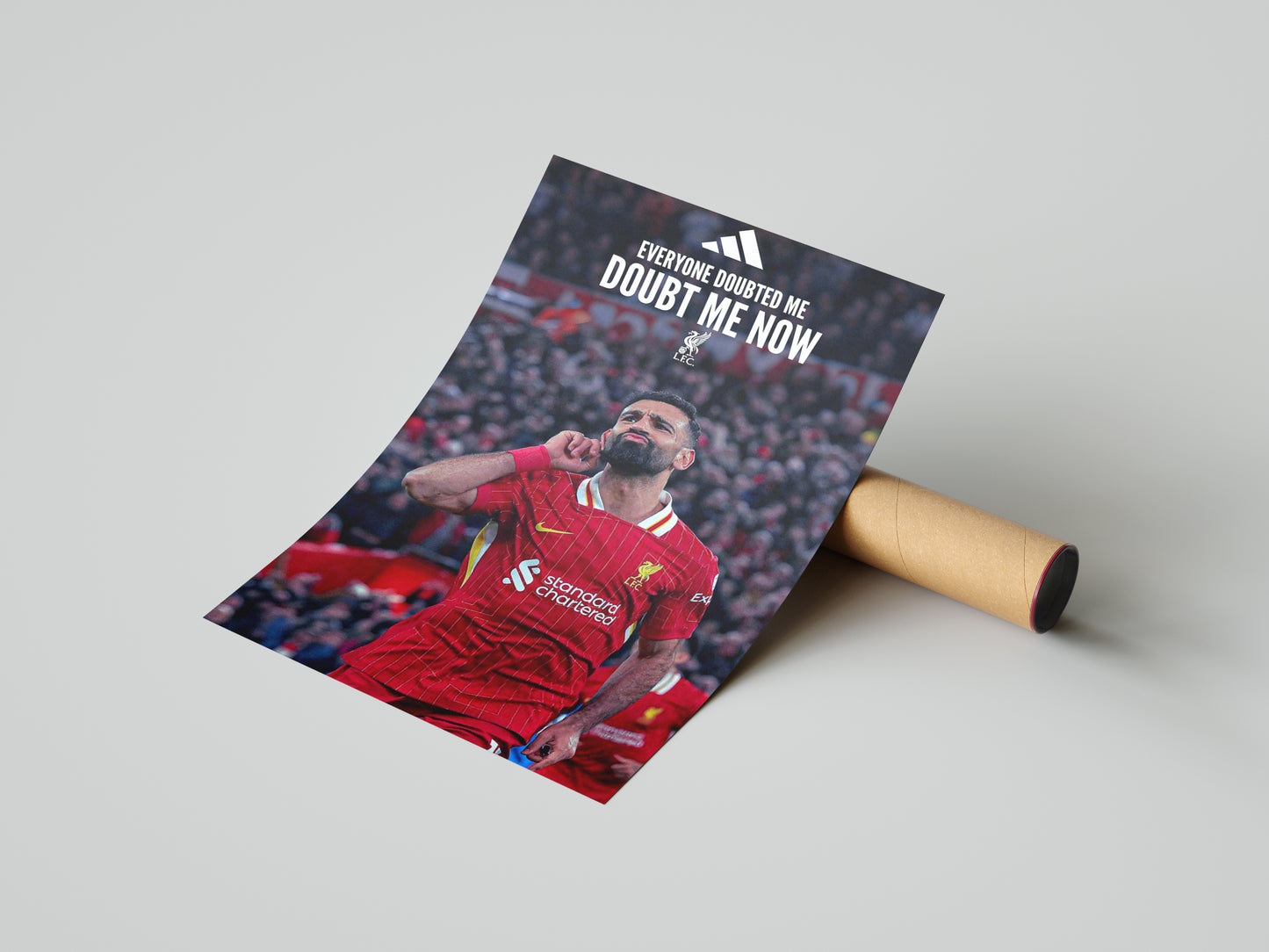 Mohamed Salah "Doubt Me Now" Poster