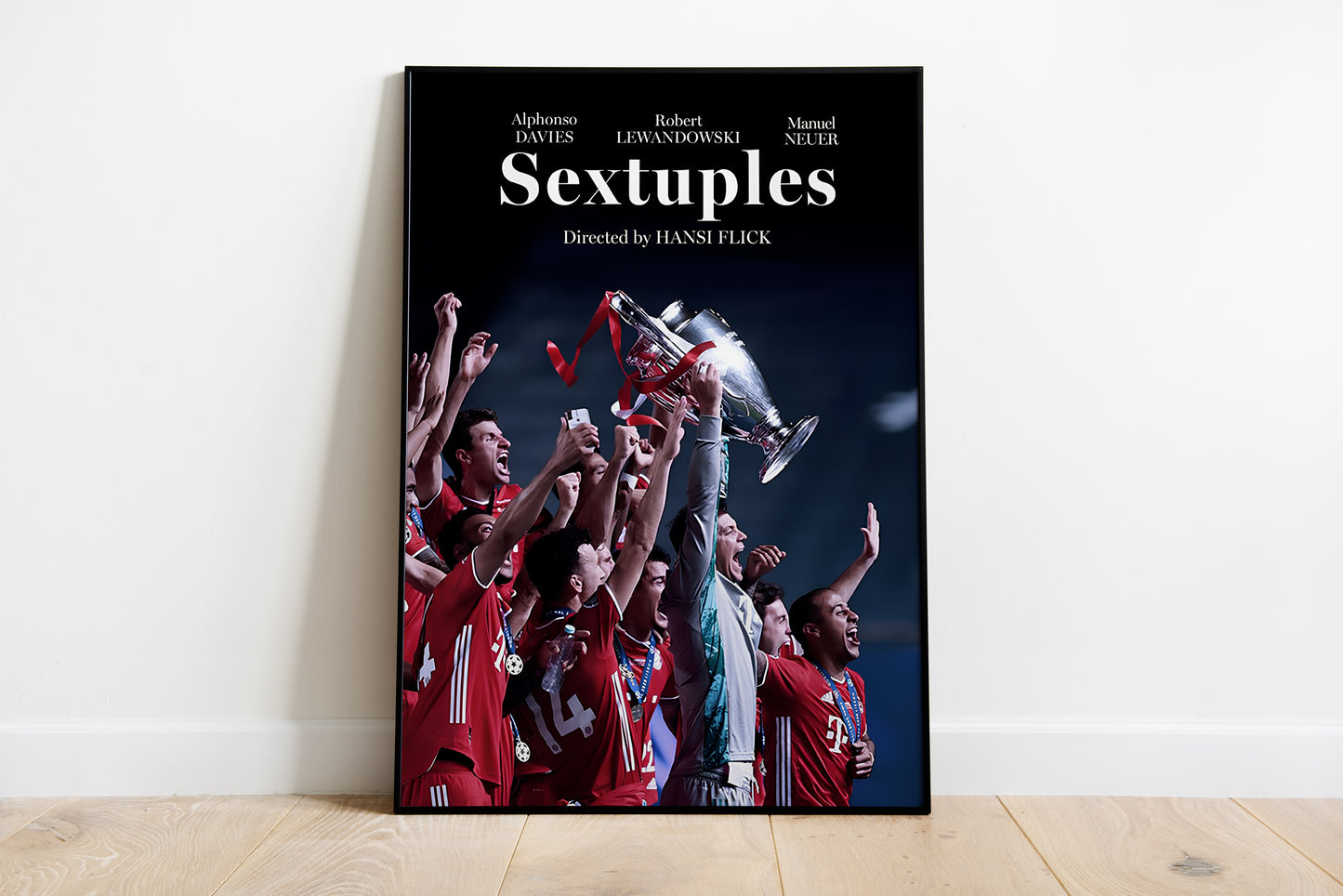 Bayern Munich "Sextuples" Poster