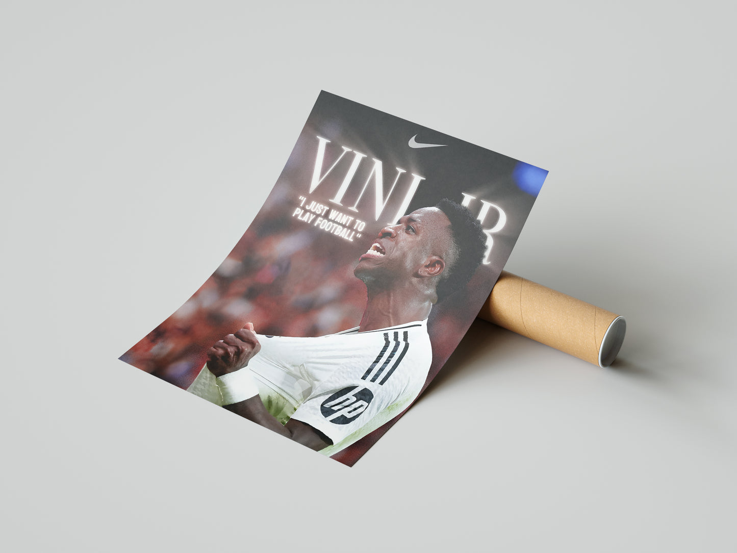 Vinicius Junior "I Just Want To Play Football" Poster