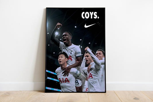 Tottenham "COYS" Poster