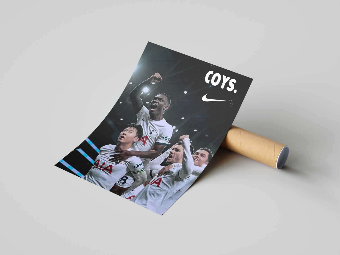 Tottenham "COYS" Poster