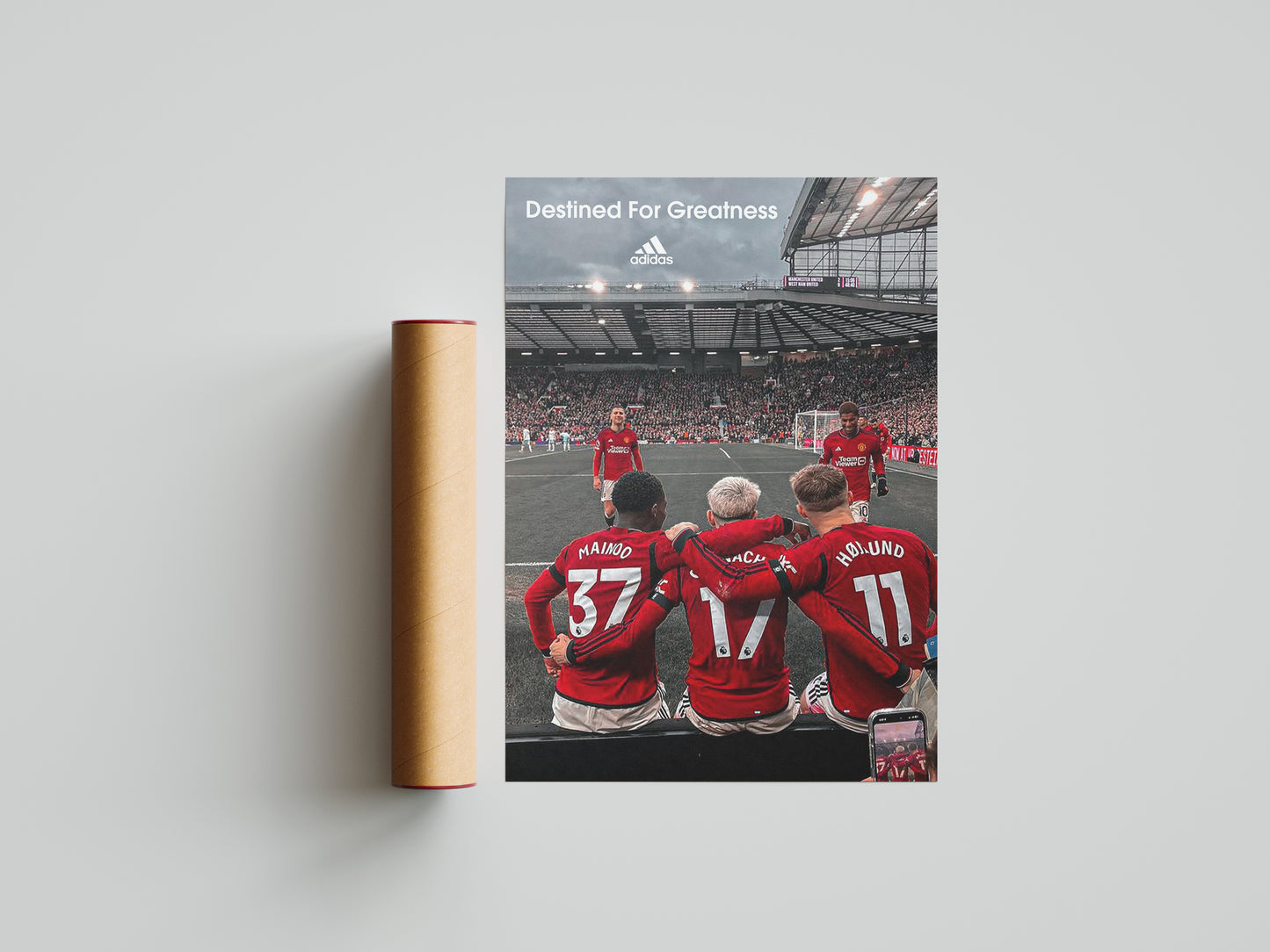 Man United "Destined For Greatness" Poster