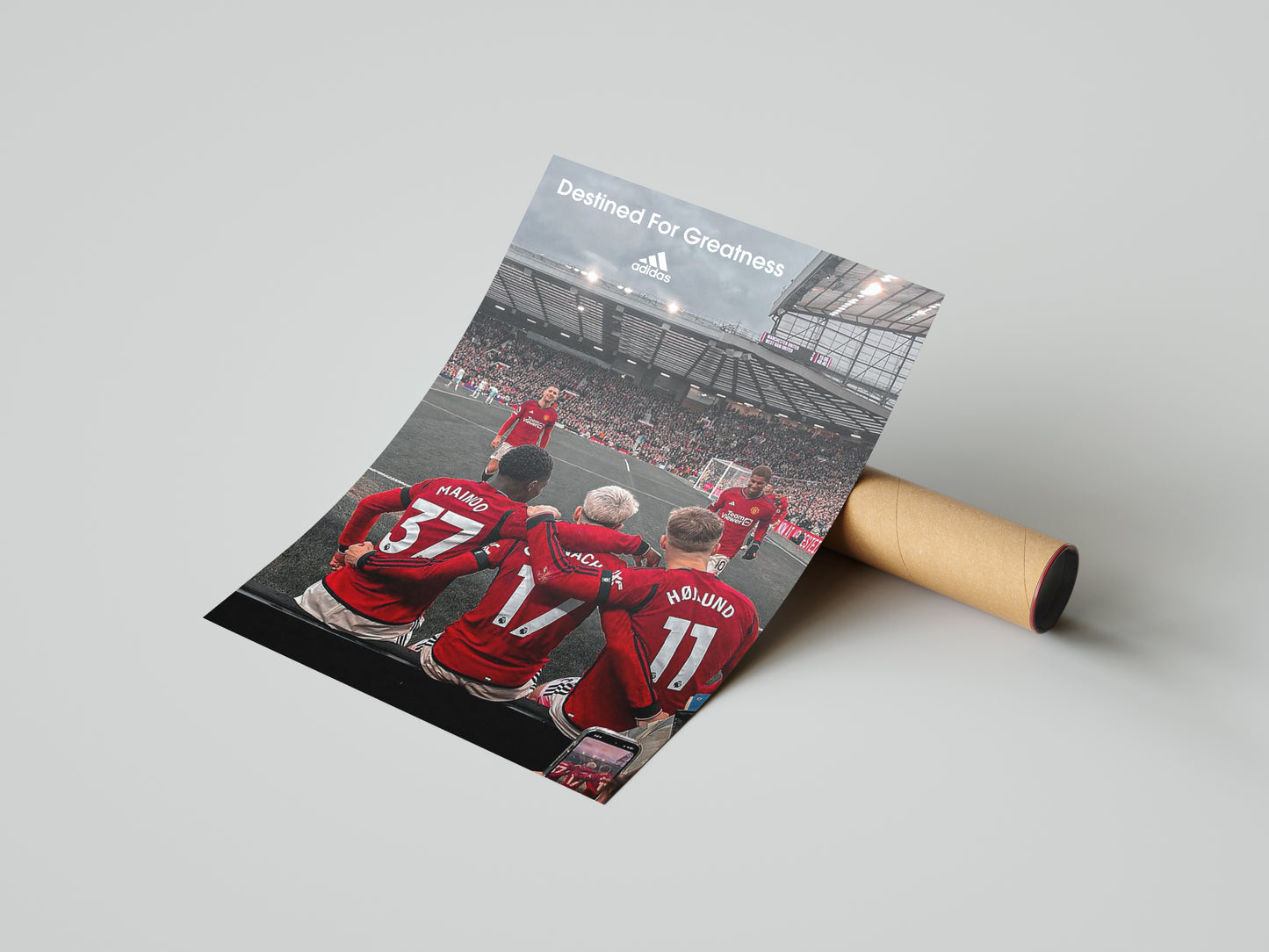 Man United "Destined For Greatness" Poster