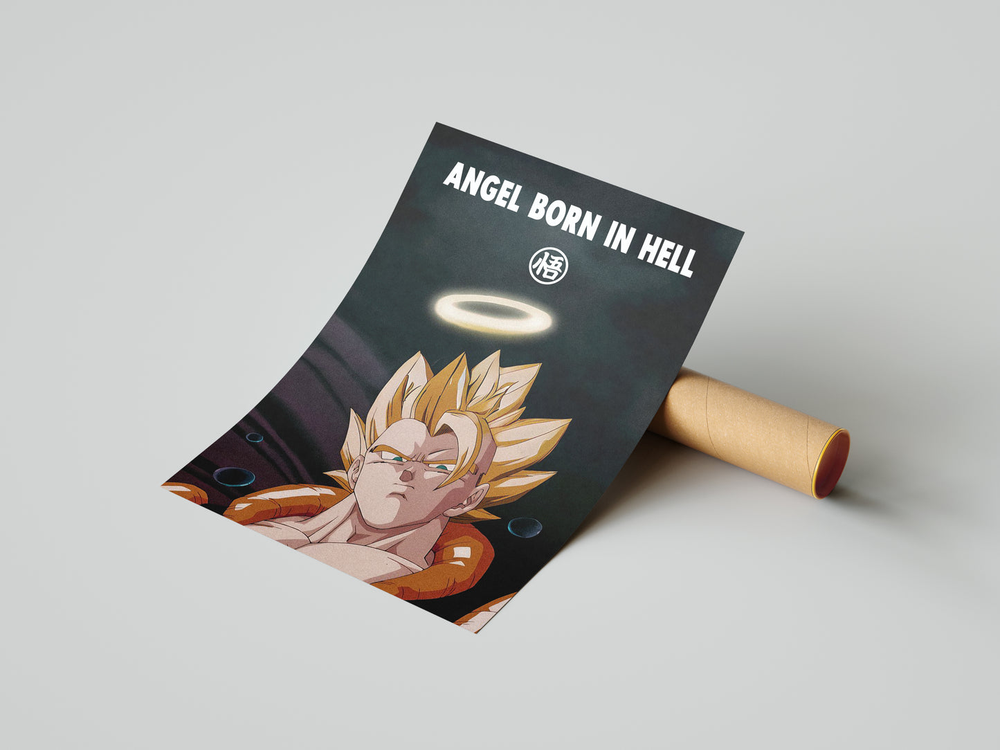 Gogeta "Angel Born In Hell" Poster