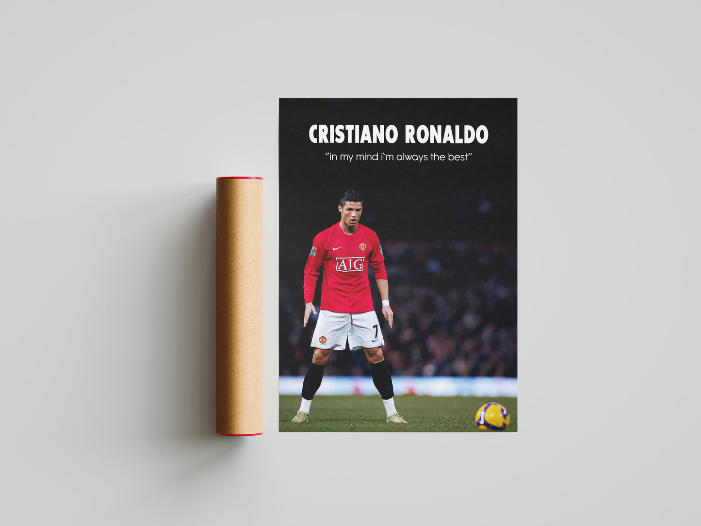 Cristiano Ronaldo "Man Utd" Poster