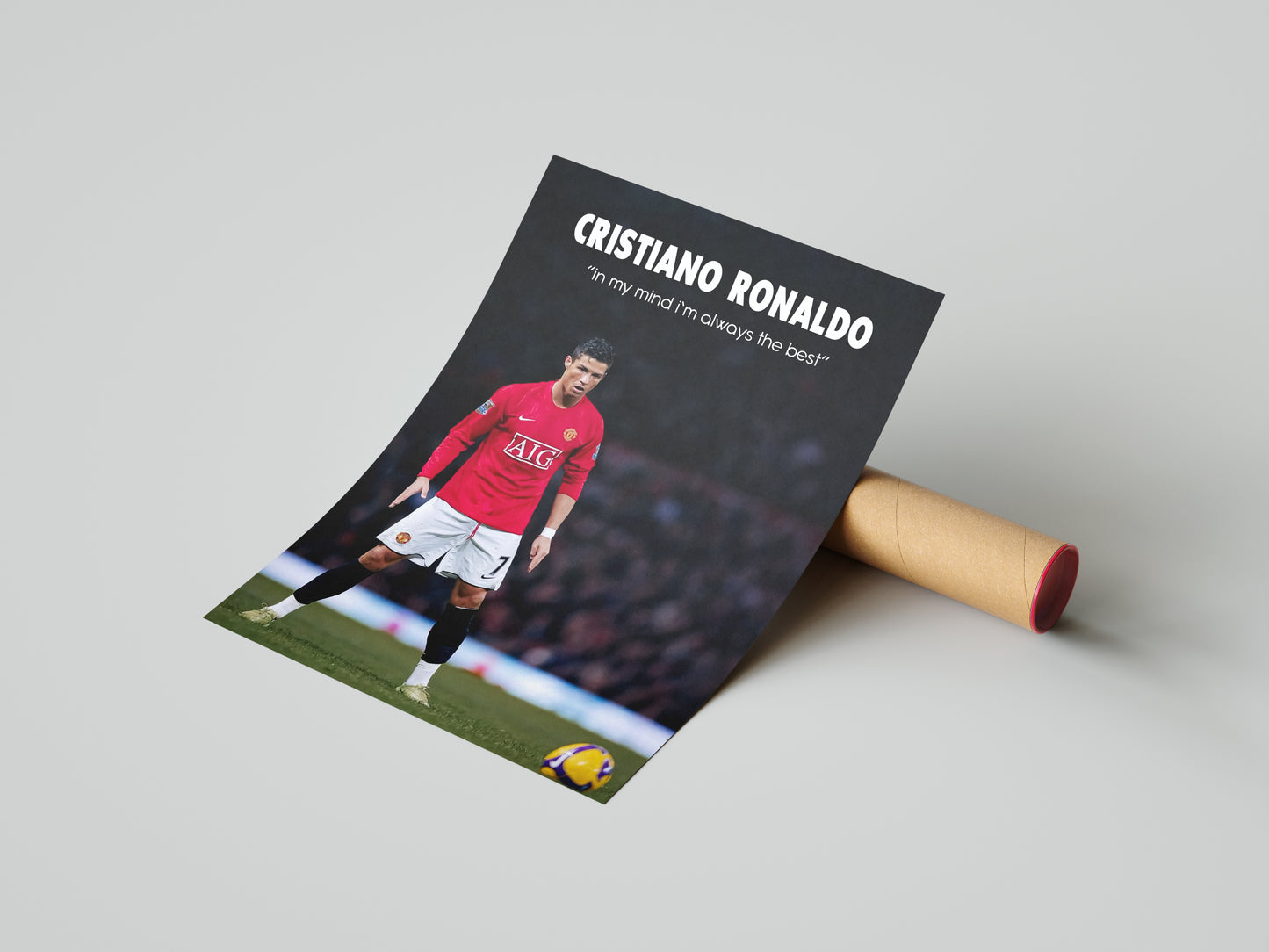 Cristiano Ronaldo "Man Utd" Poster