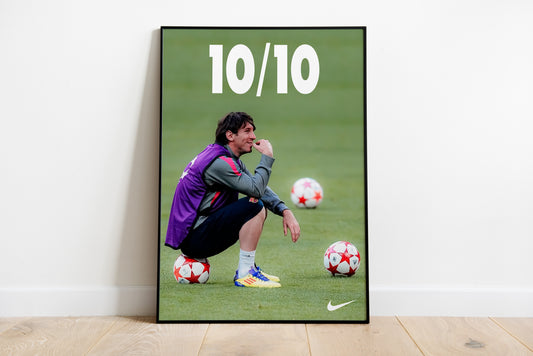 Lionel Messi "10/10" Poster