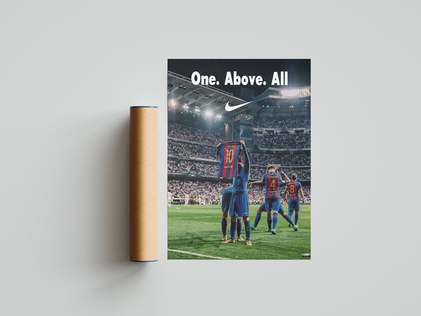 Lionel Messi "One Above All" Poster