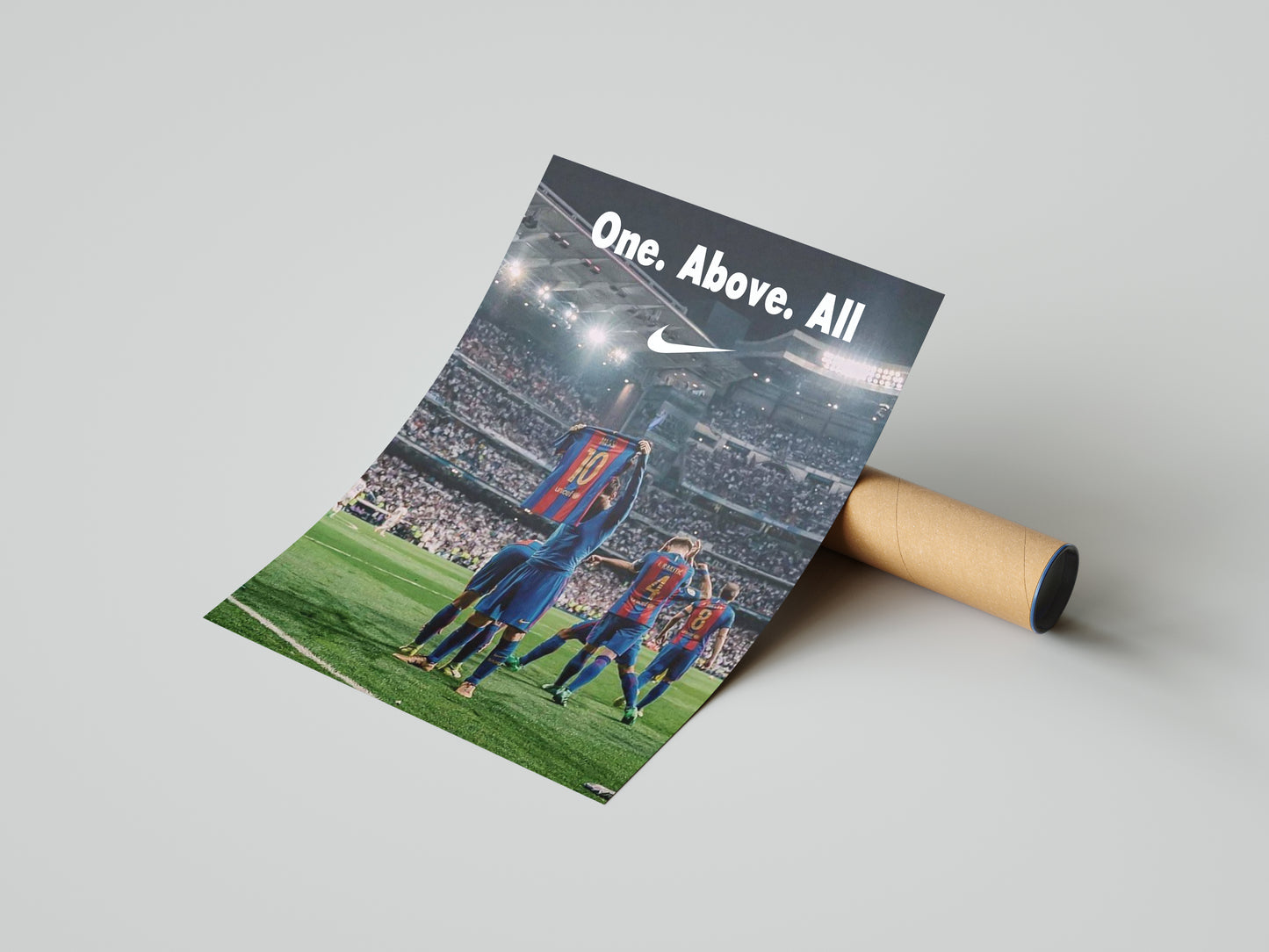 Lionel Messi "One Above All" Poster