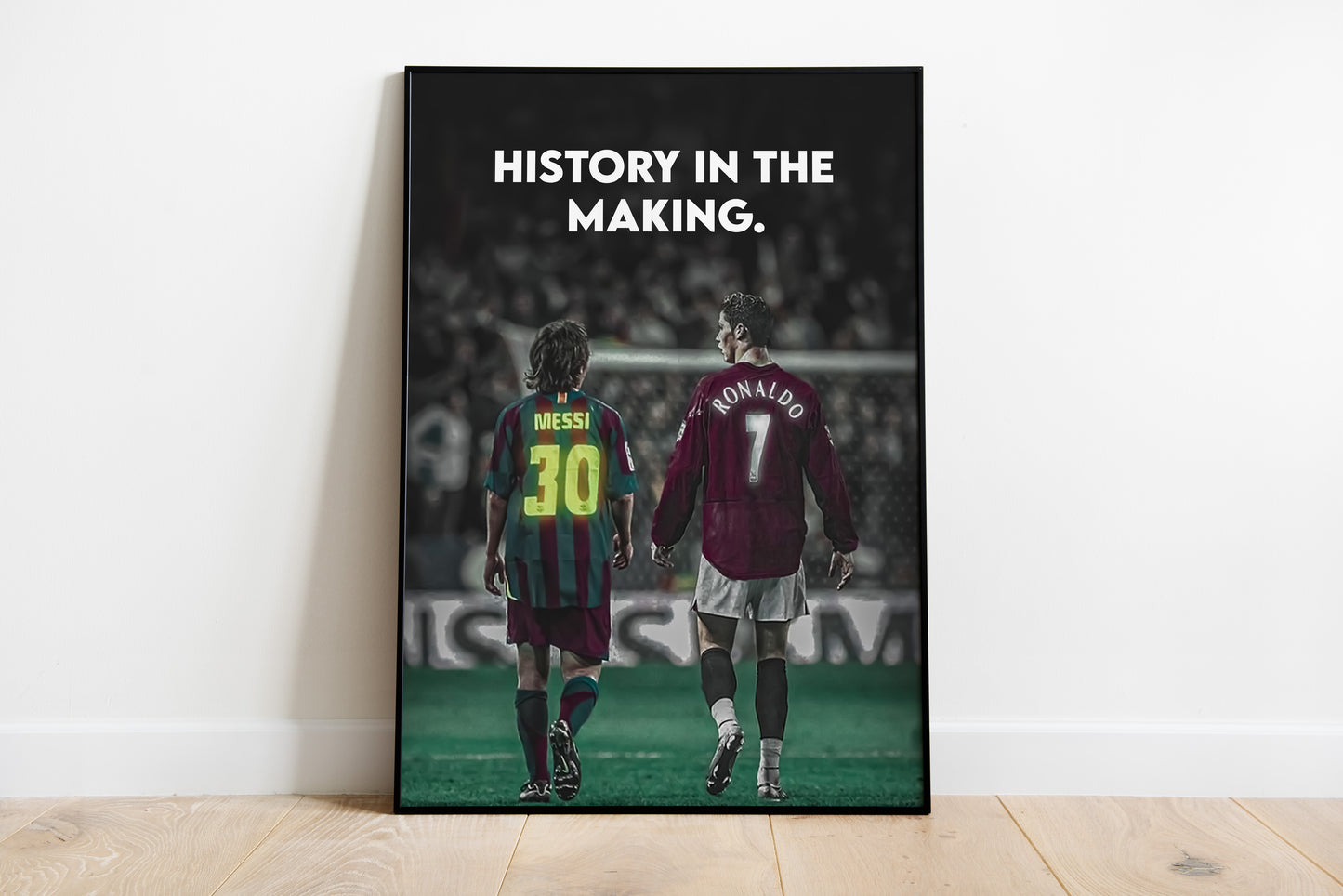 Messi & Ronaldo Poster