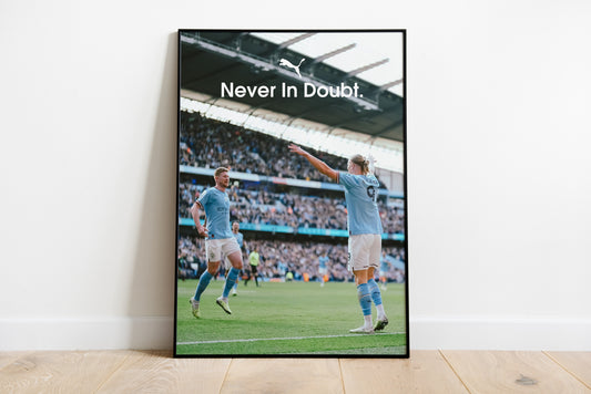 Haaland x De Bruyne Poster