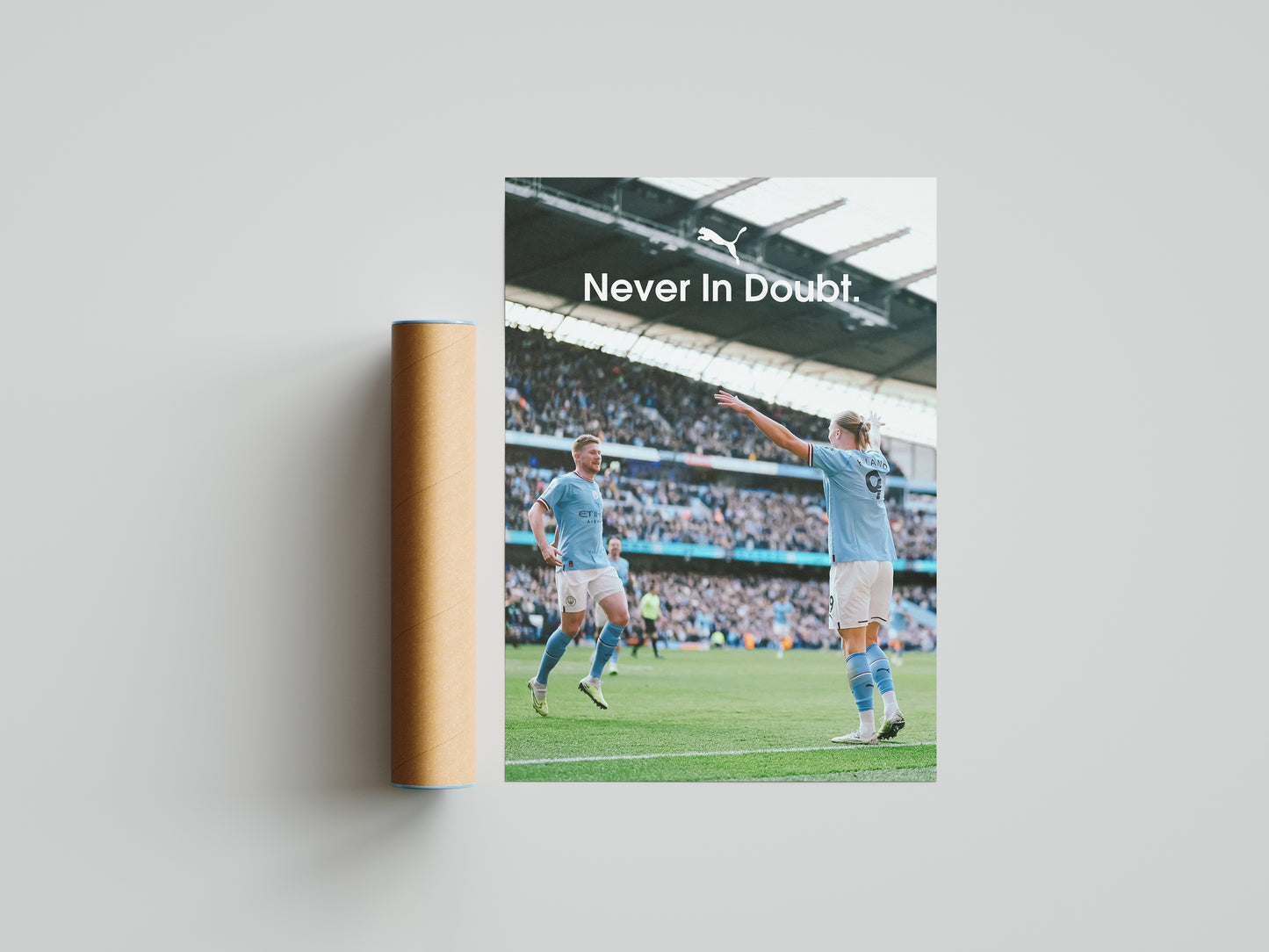 Haaland x De Bruyne Poster