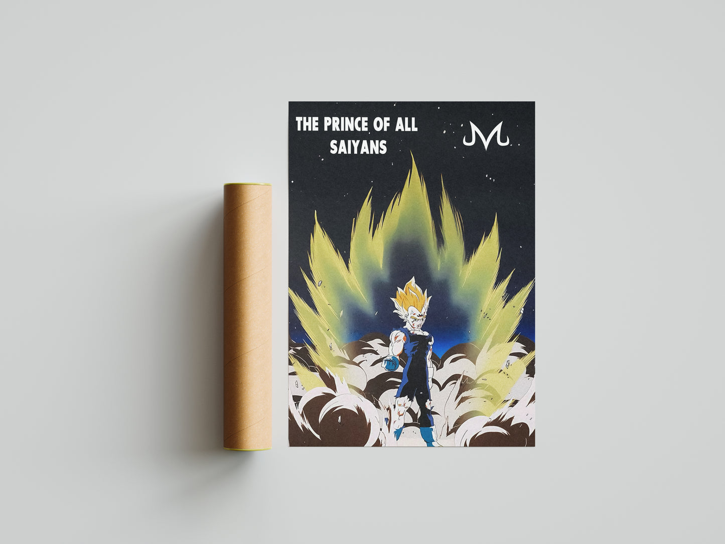 Majin Vegeta Poster