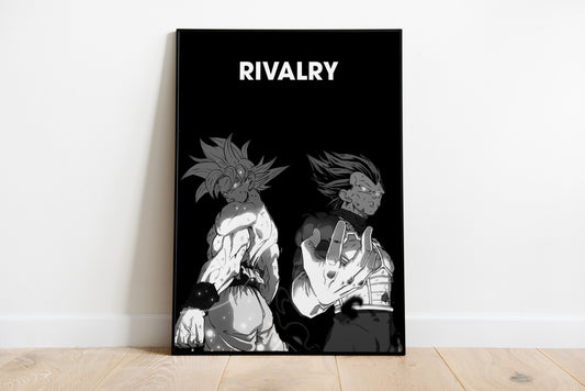 Goku x Vegeta "Rivalry" Poster