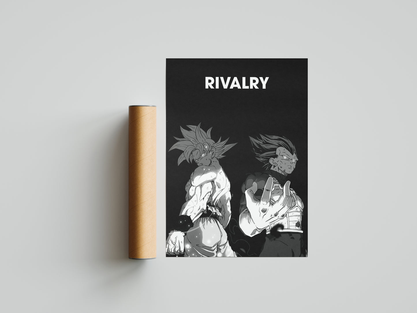 Goku x Vegeta "Rivalry" Poster