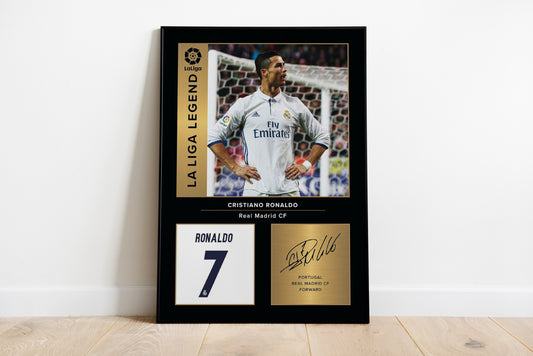 Cristiano Ronaldo Real Madrid Poster