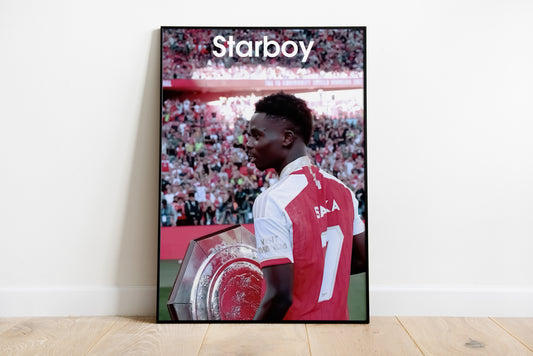 Saka "Starboy" Poster