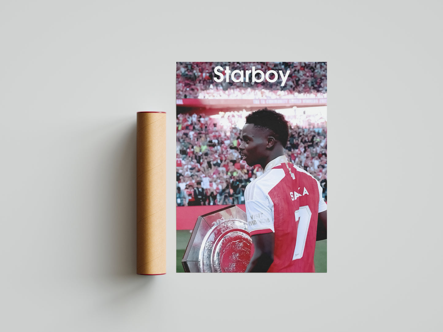 Saka "Starboy" Poster