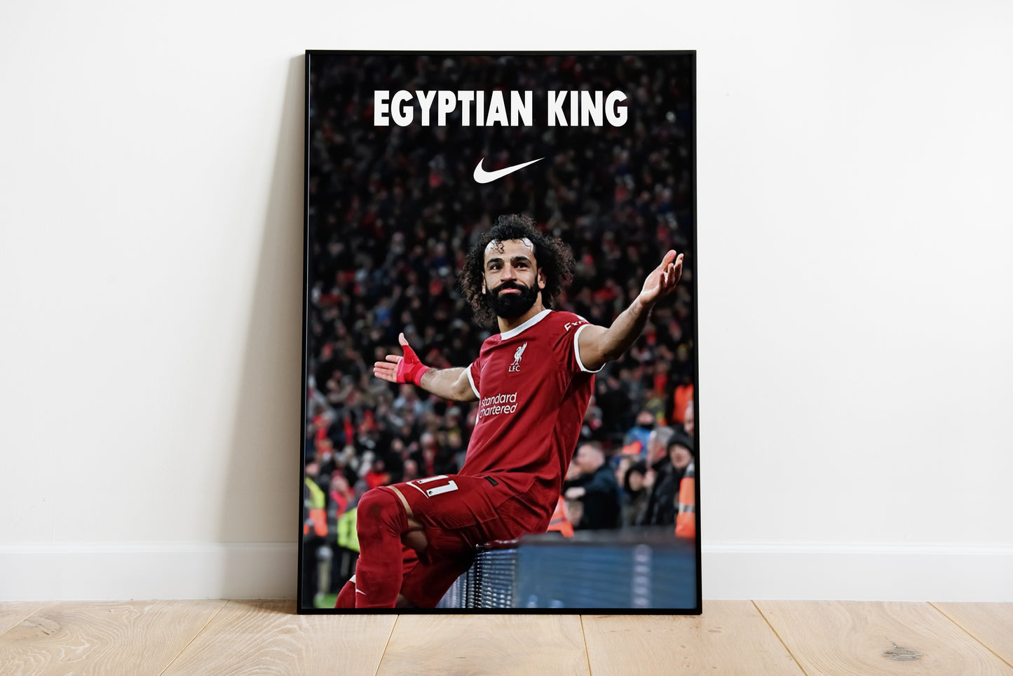 Mo Salah "Egyptian King" Poster