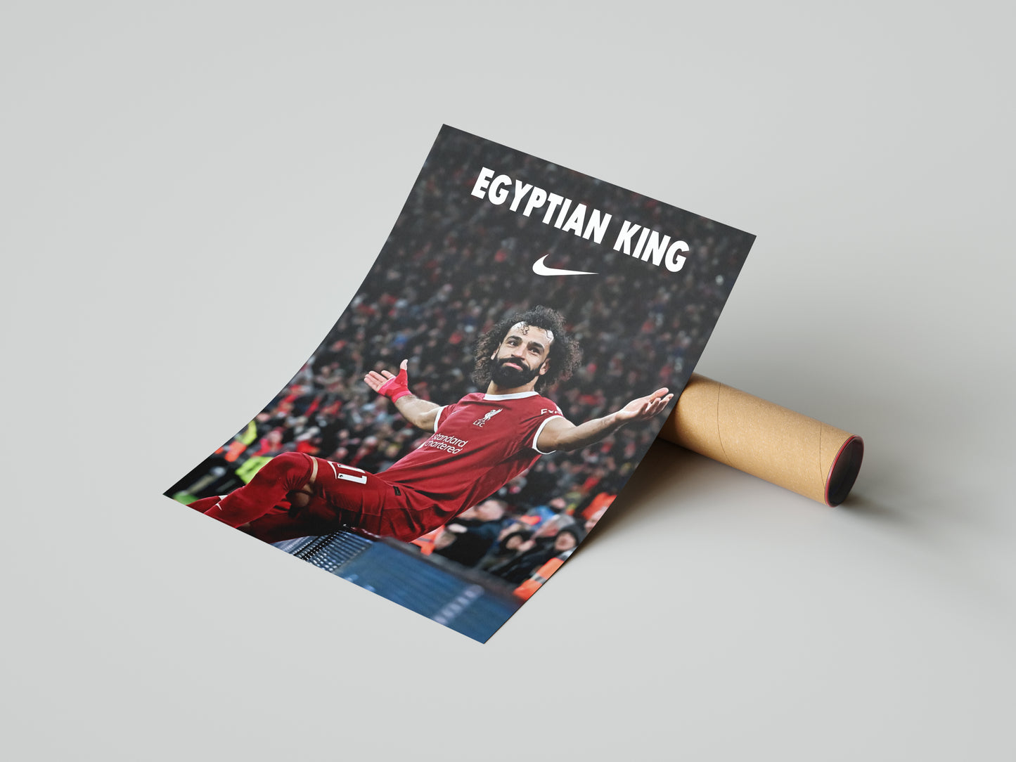 Mo Salah "Egyptian King" Poster