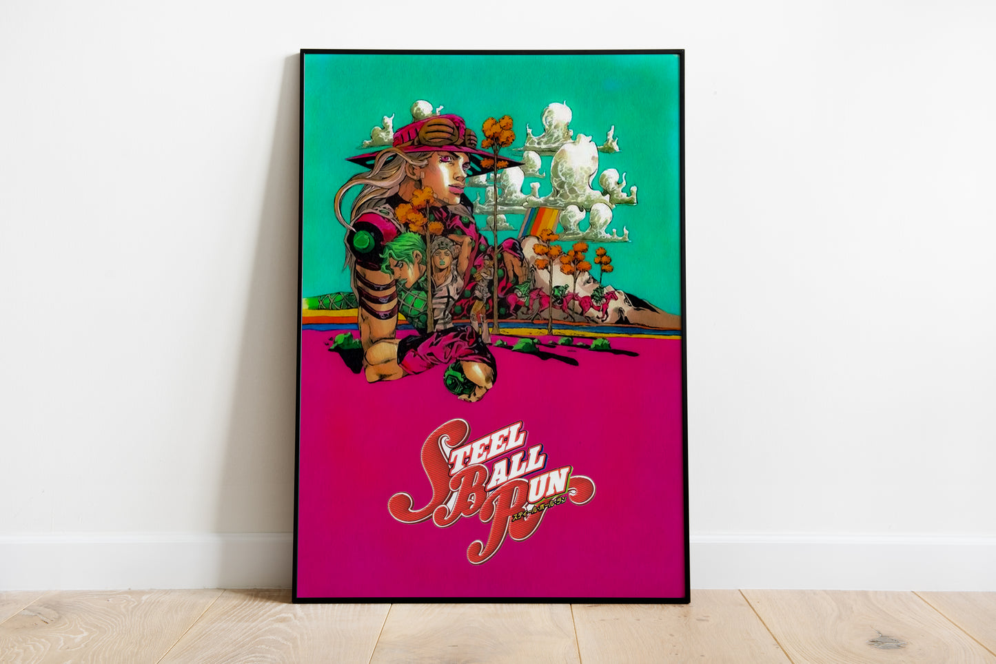 Jojo "Steel Ball Run" Poster