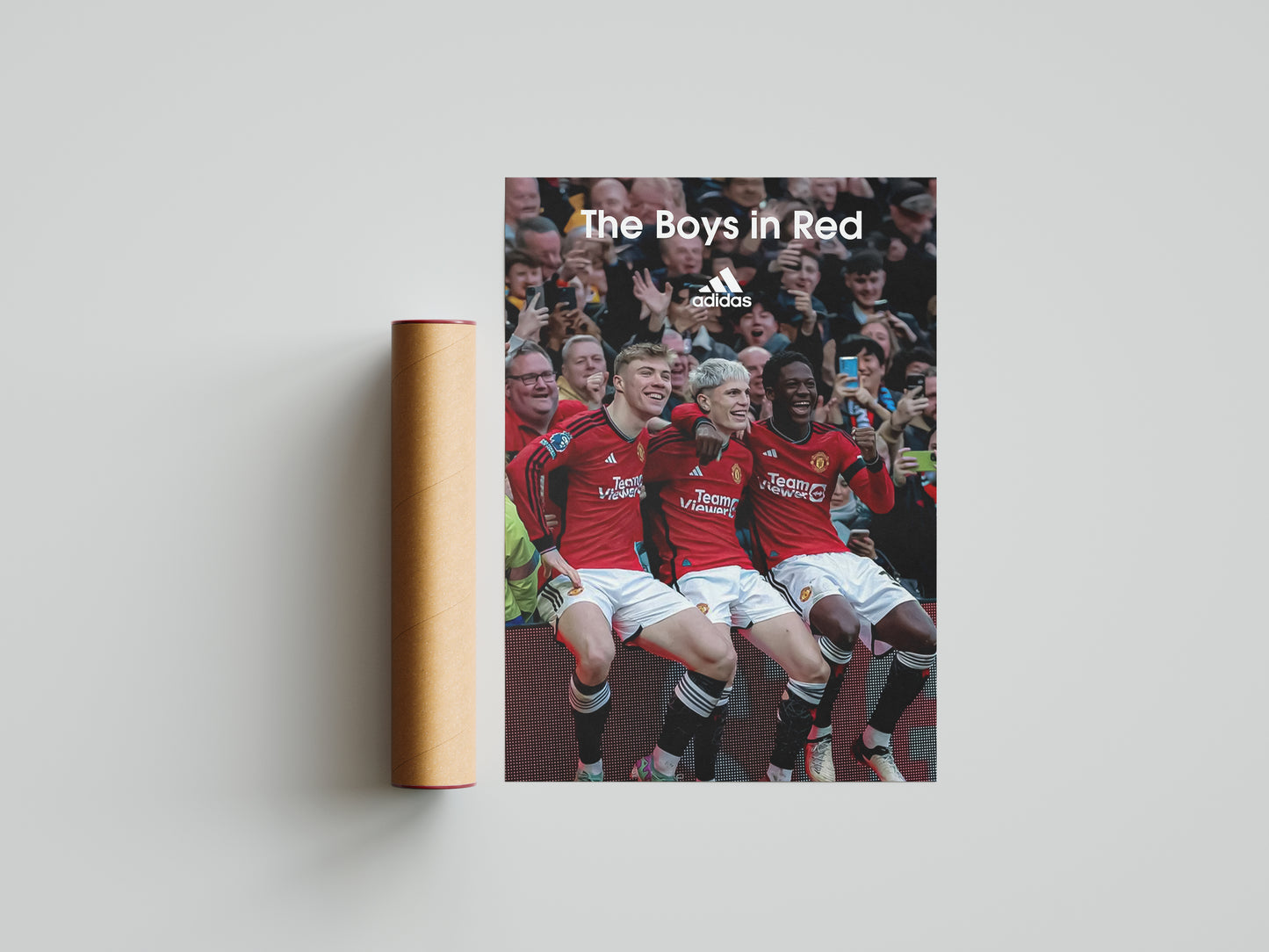 Man United "Boys in Red" Poster