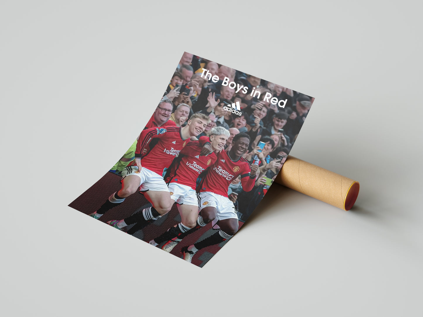 Man United "Boys in Red" Poster