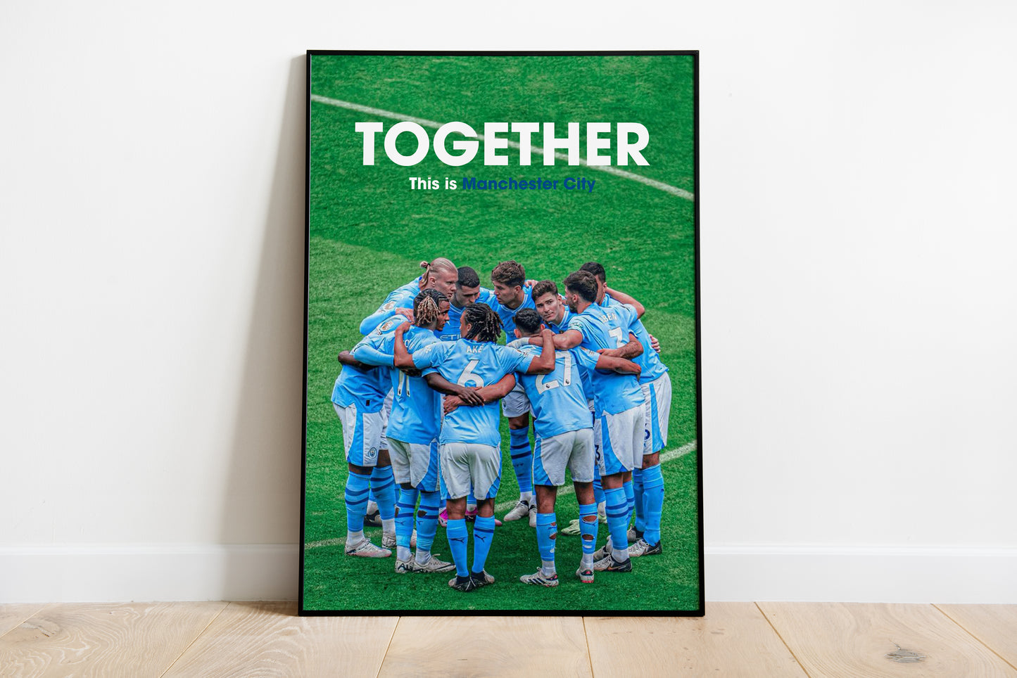 Manchester City "Together" Poster