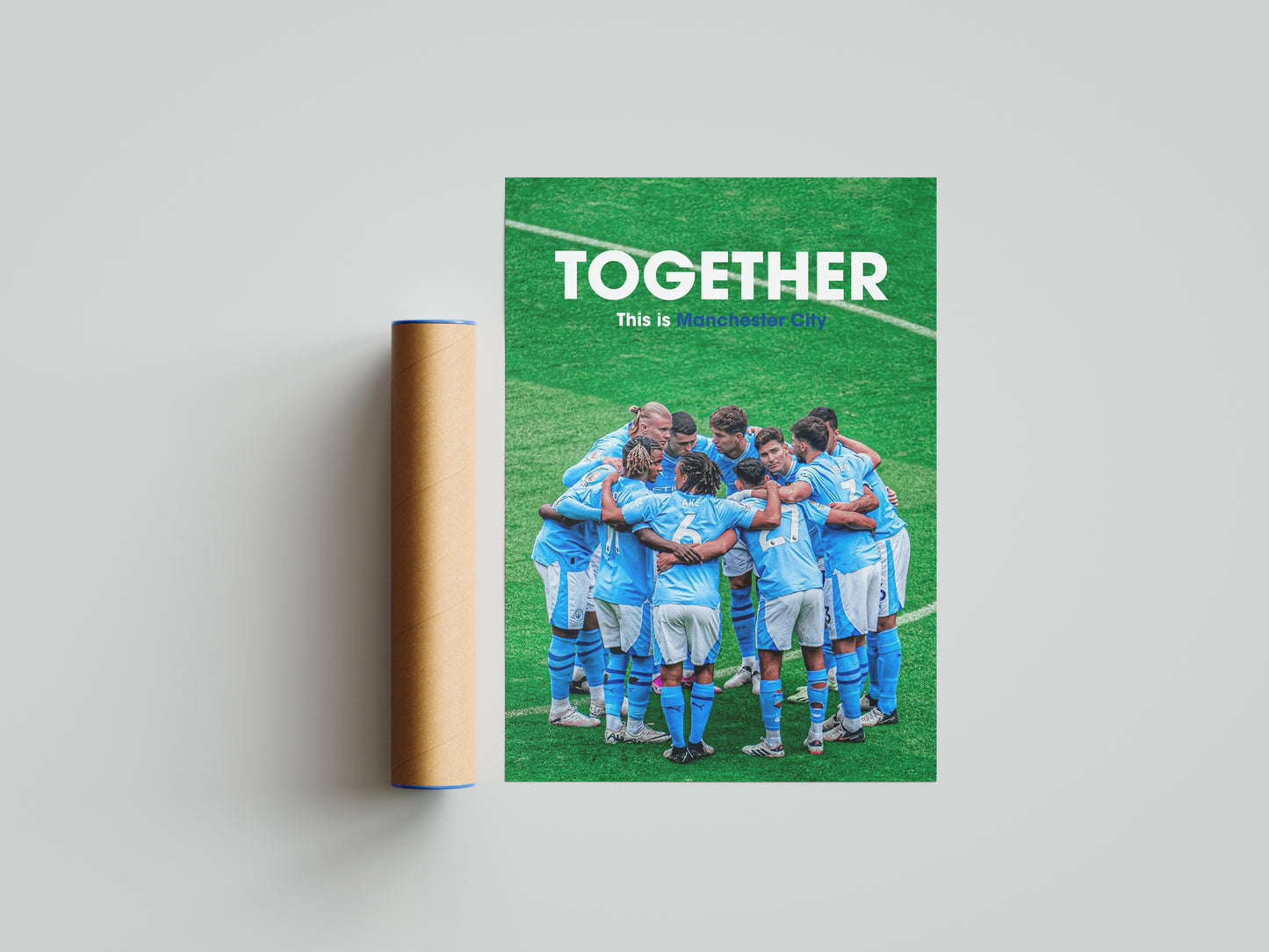 Manchester City "Together" Poster