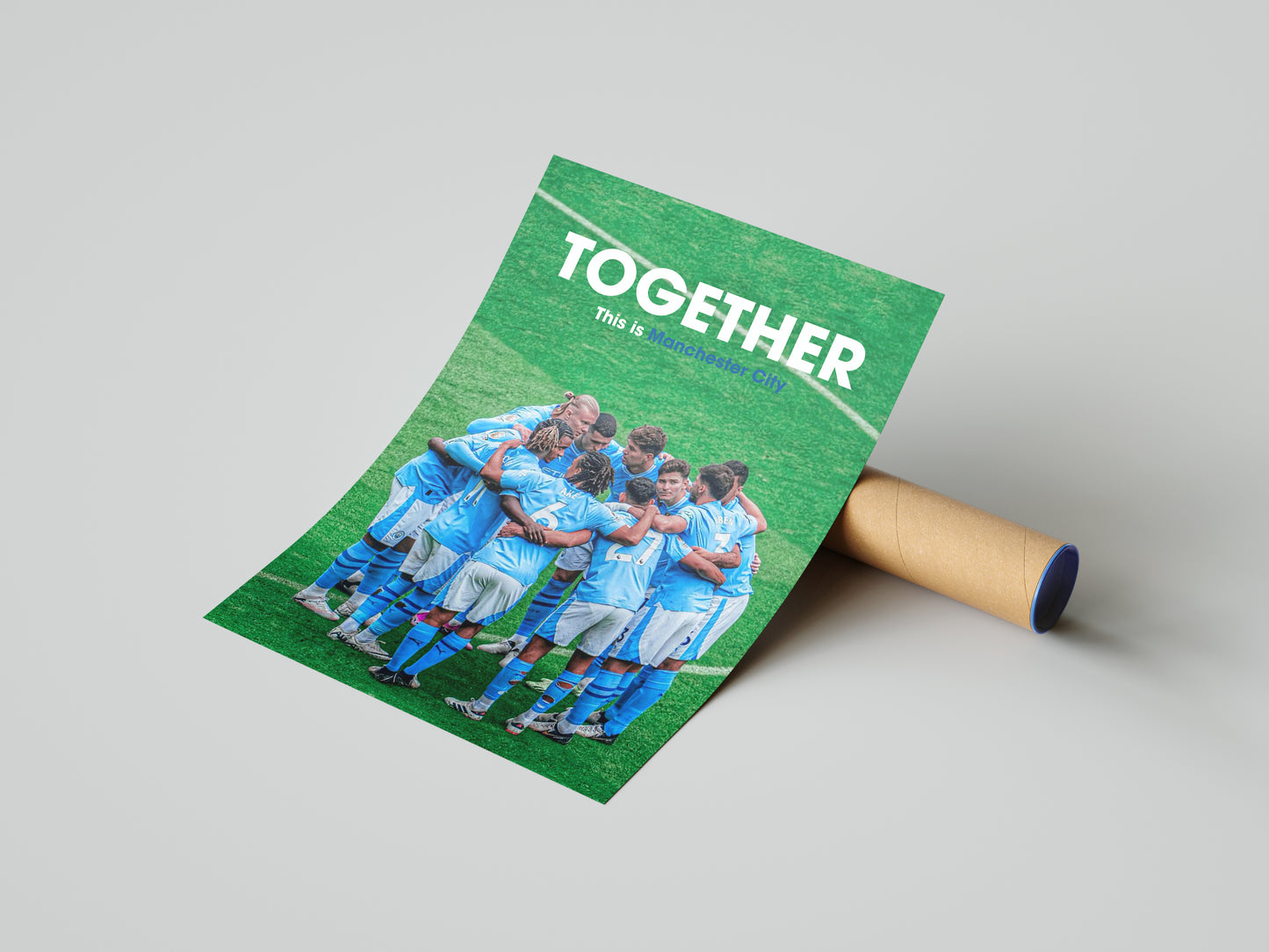 Manchester City "Together" Poster