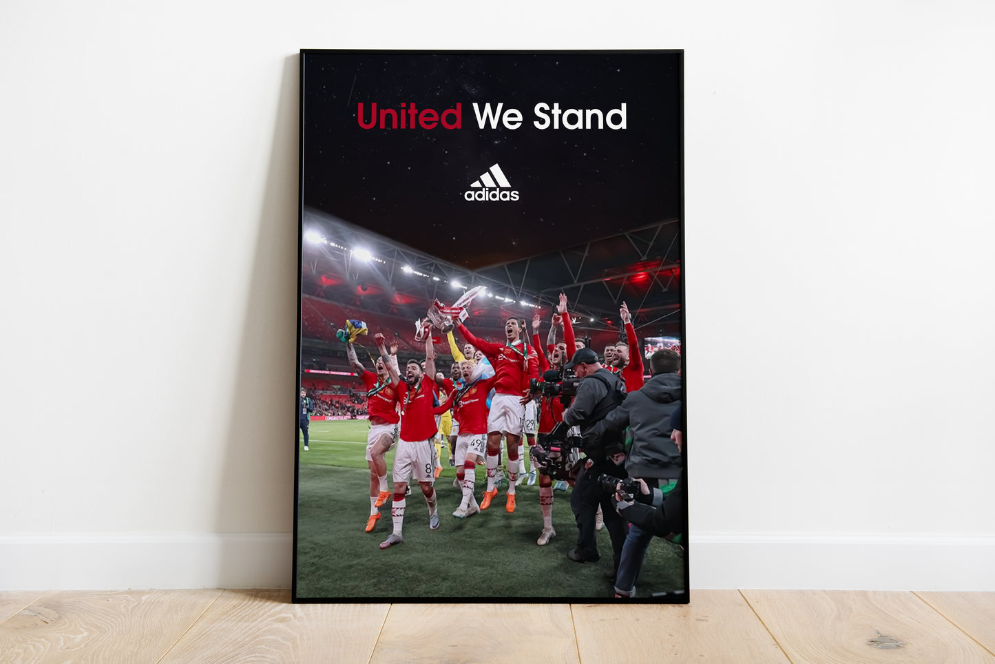 Man United "United We Stand" Poster