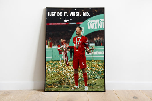 Virgil Van Dijk Poster