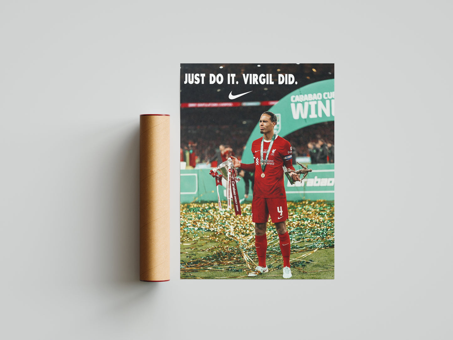 Virgil Van Dijk Poster