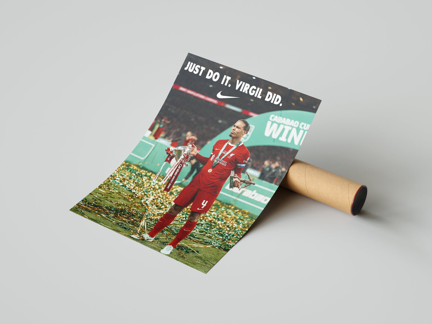 Virgil Van Dijk Poster