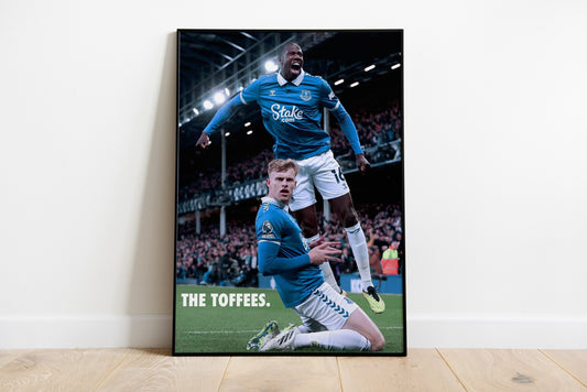 Everton "The Toffees" Poster