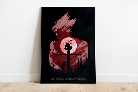 One Punch Man Garou Poster