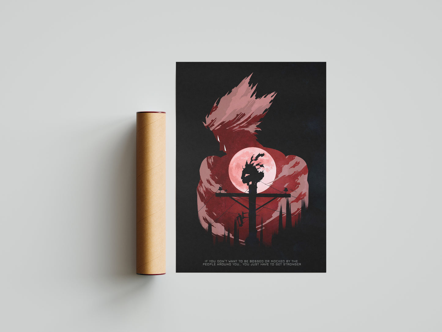 One Punch Man Garou Poster