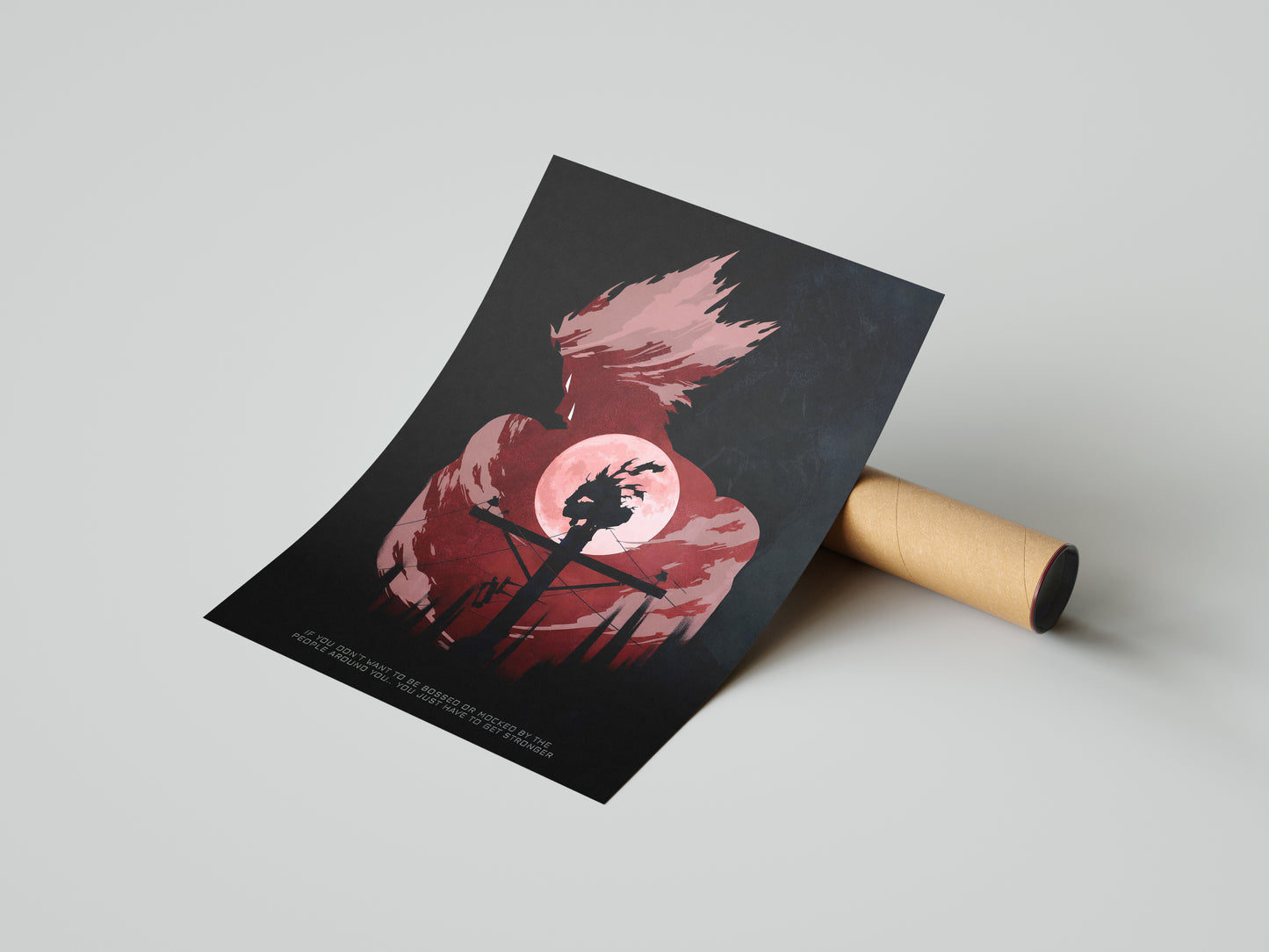 One Punch Man Garou Poster