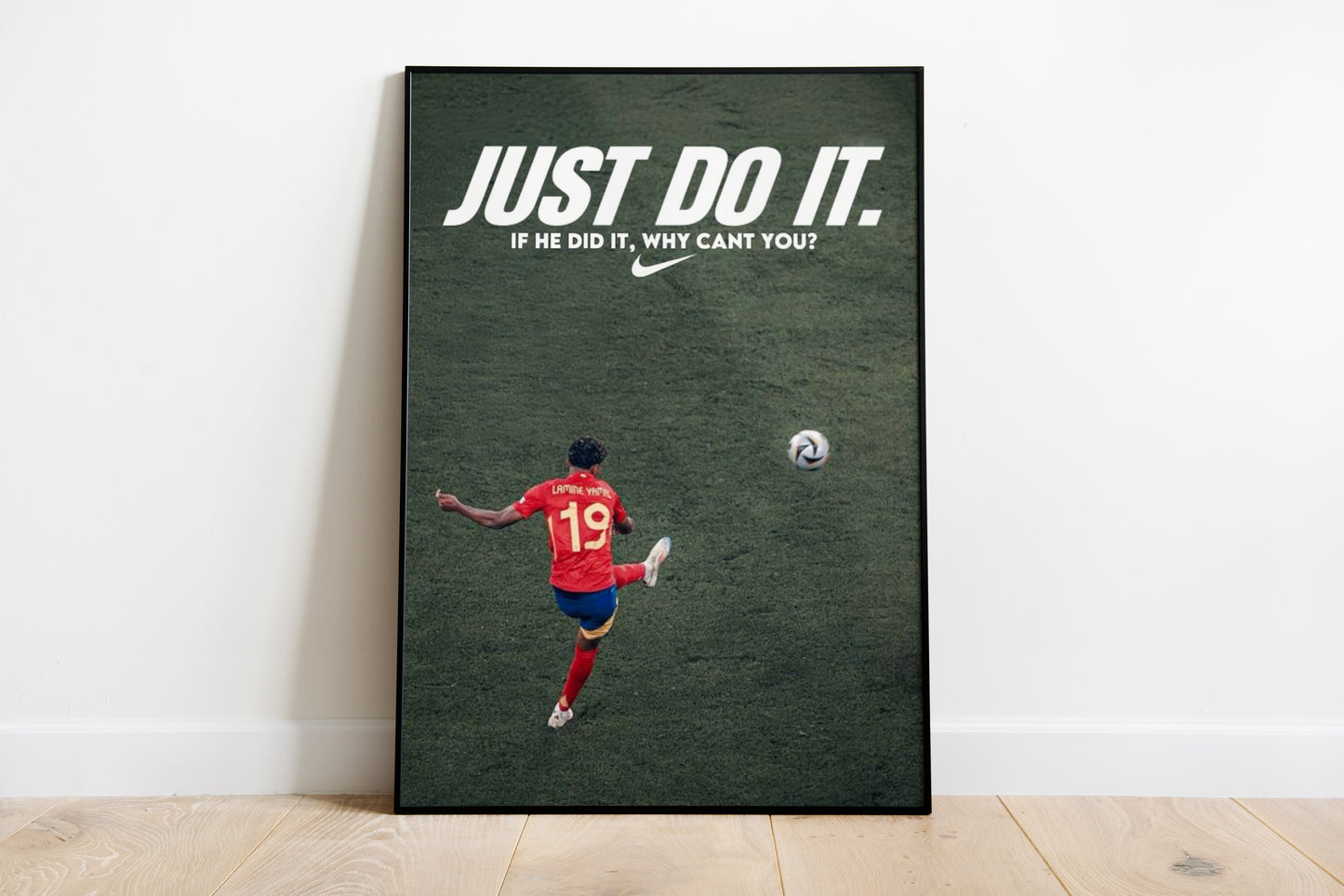 Lamine Yamal "Just Do It" Poster