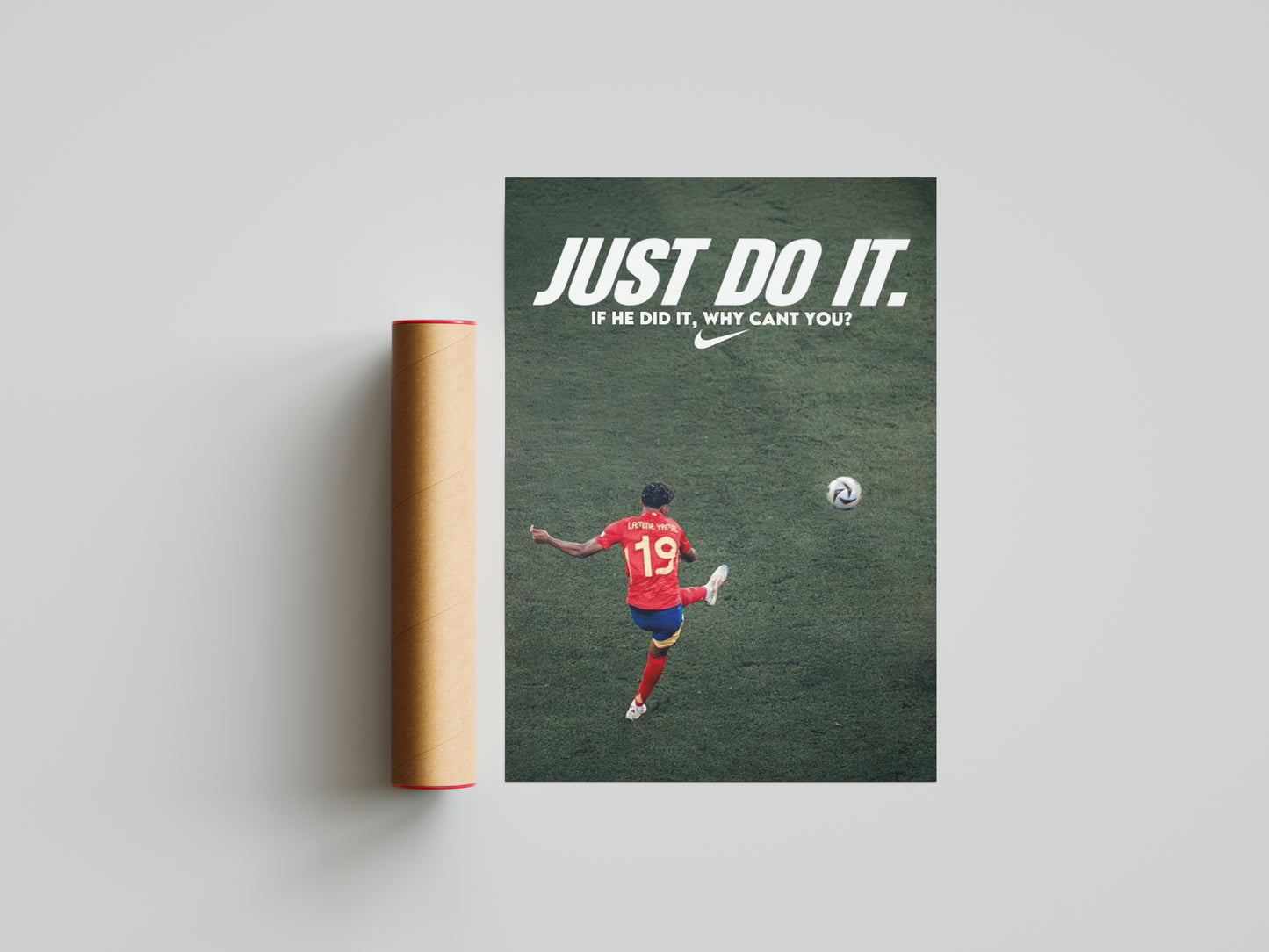 Lamine Yamal "Just Do It" Poster