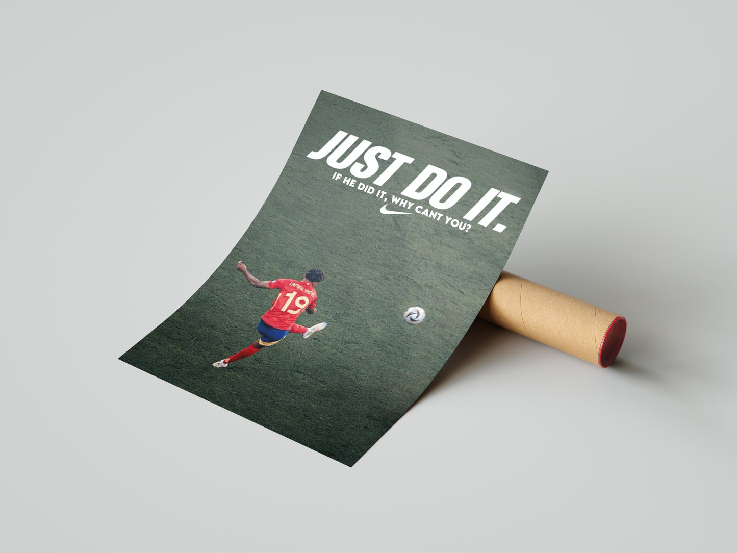 Lamine Yamal "Just Do It" Poster