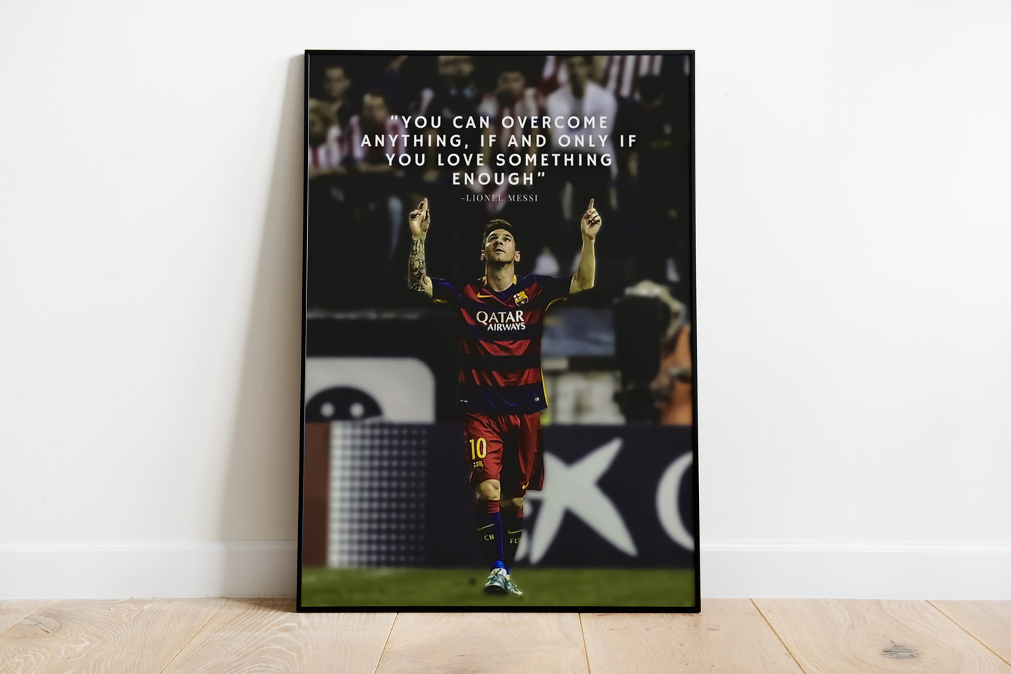 Lionel Messi Motivation Poster