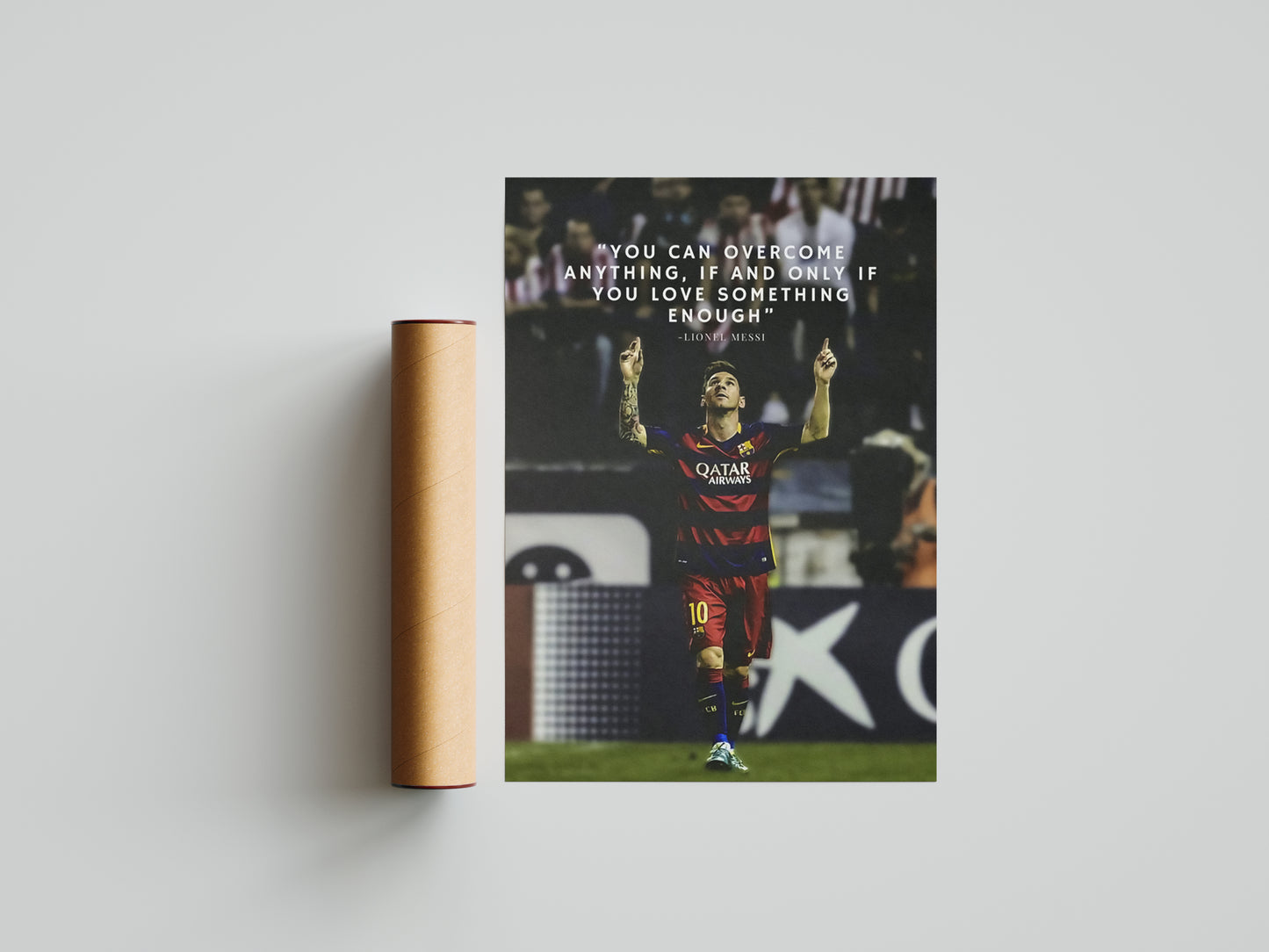 Lionel Messi Motivation Poster