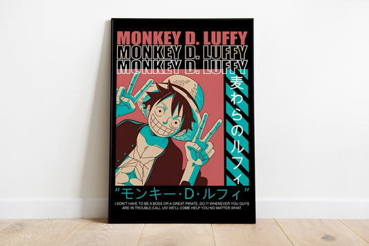 Monkey D. Luffy Poster