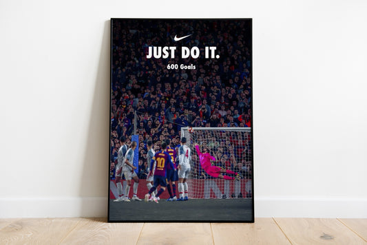 Lionel Messi Freekick Poster