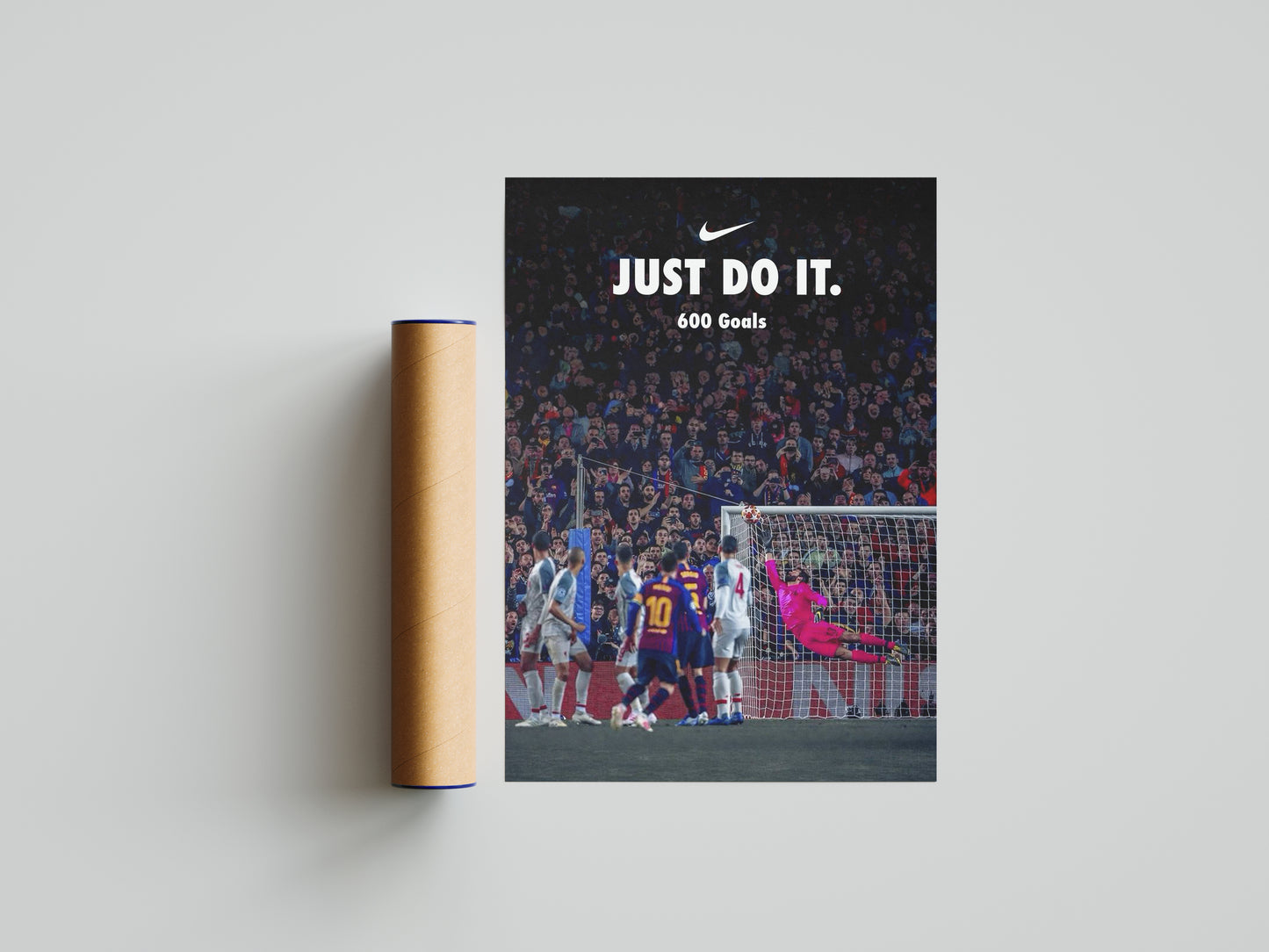 Lionel Messi Freekick Poster