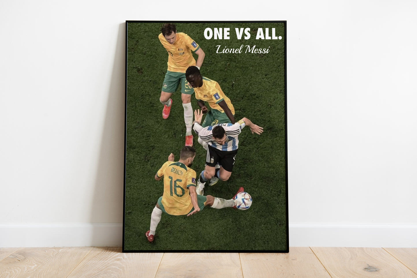 Lionel Messi "One vs All" Poster