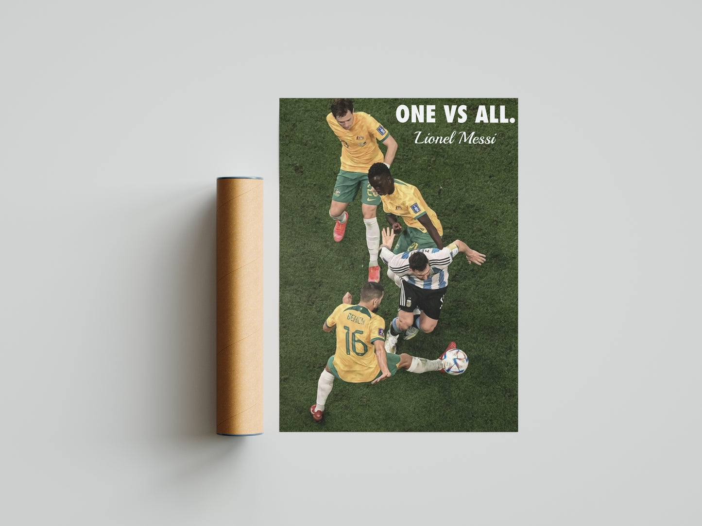 Lionel Messi "One vs All" Poster