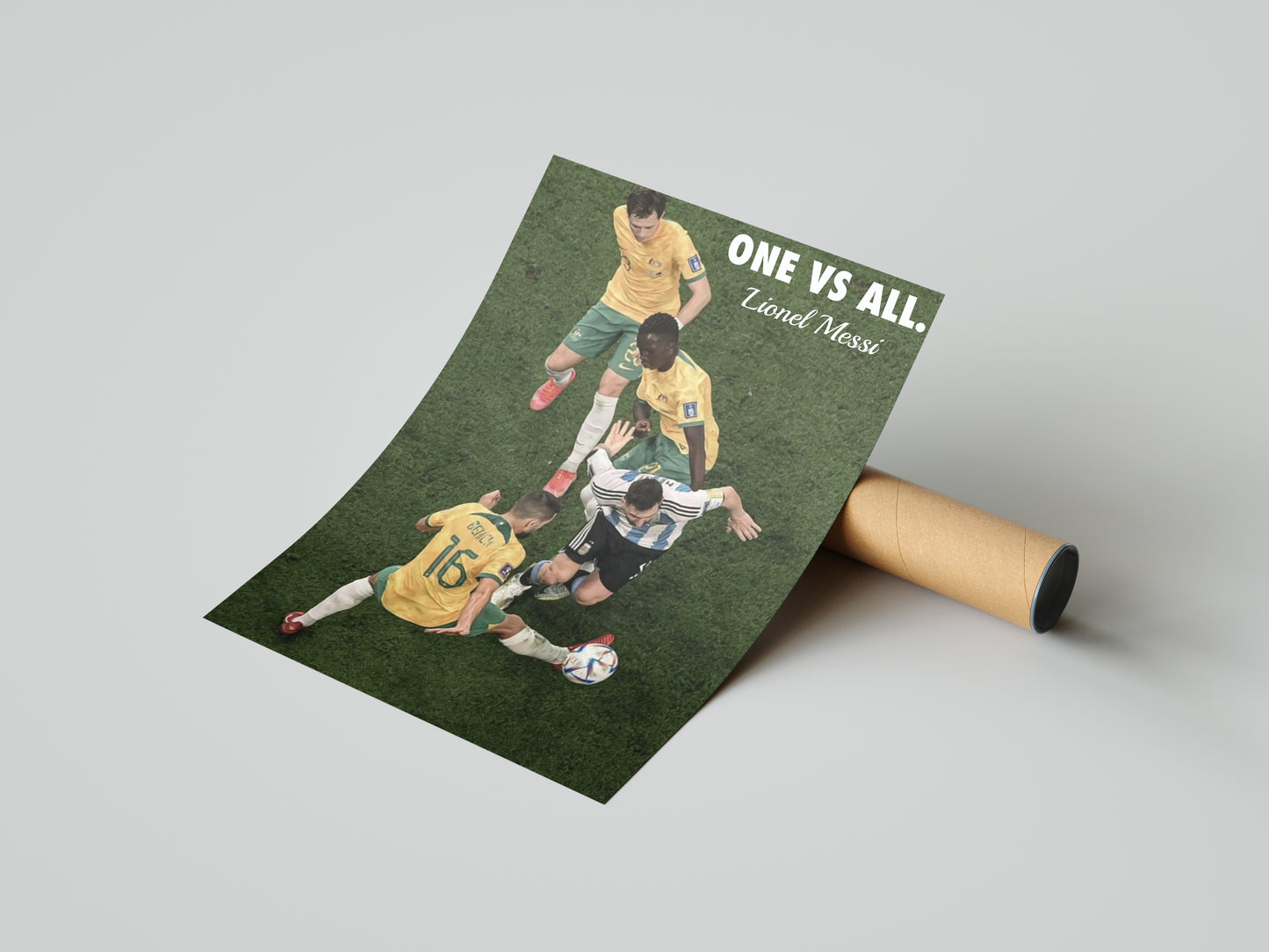 Lionel Messi "One vs All" Poster