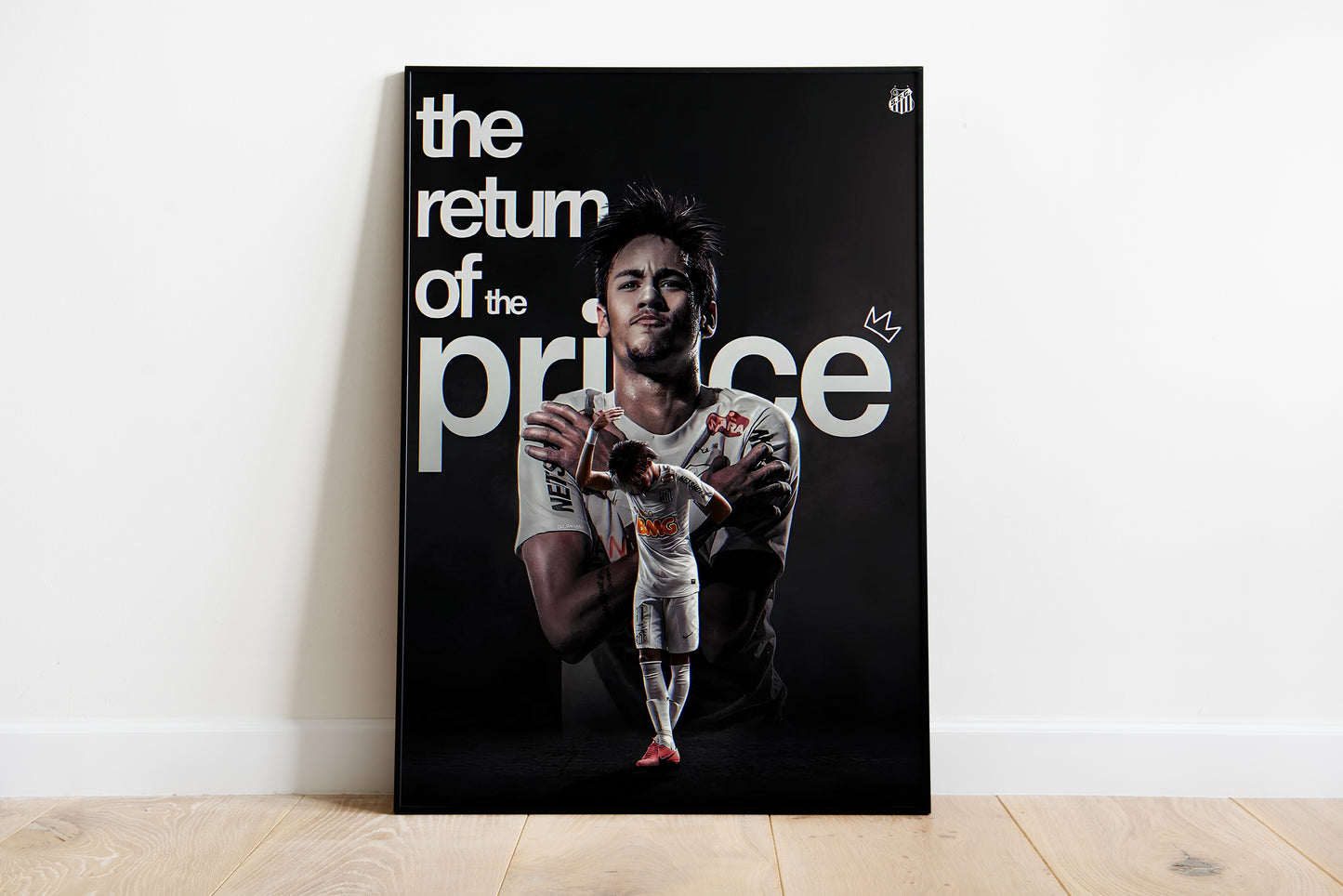 Neymar "The Return Of The Prince" Poster